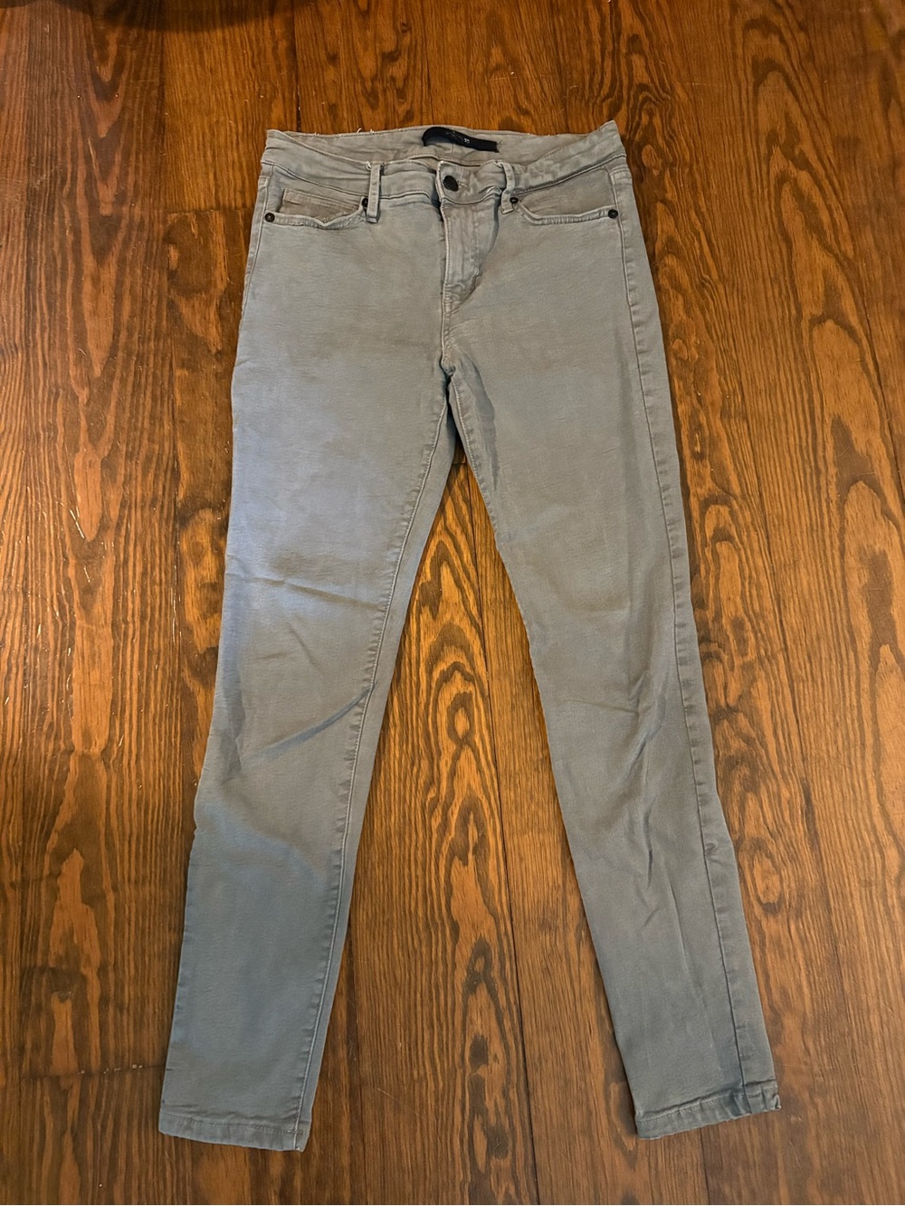 Joe's Jeans Skinny Jeans in Light Gray/green